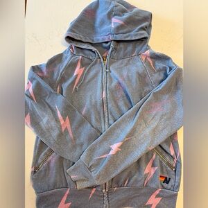 GUC Aviator Nation zip hoodie size M